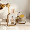 thumbnail image 6 of 8 Inch DIY Acrylic Wooden Photo Frame Herbarium Display Picture Frame with Sided Frame for Tabletop Display Home Decor,B, 6 of 7