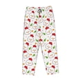 thumbnail image 4 of Balery Chicken And Plant print Women's Pajama Pants,Ultra Lightweight Pjs,Lounge Pant-Large, 4 of 9