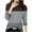Gray1, variant on GigrtiJin Womens Fall Colorblock Tops Long Sleeved Round Neck Casual Pullover Blouse Fashion Comfy Loose T-Shirt