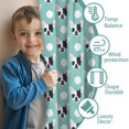 thumbnail image 3 of Blackout Kids Curtains,French Bulldog Childrens Insulated Curtains Set Of 2,Bedroom Essentials,Toddler Room Decor 42x54in(106x137cm), 3 of 4