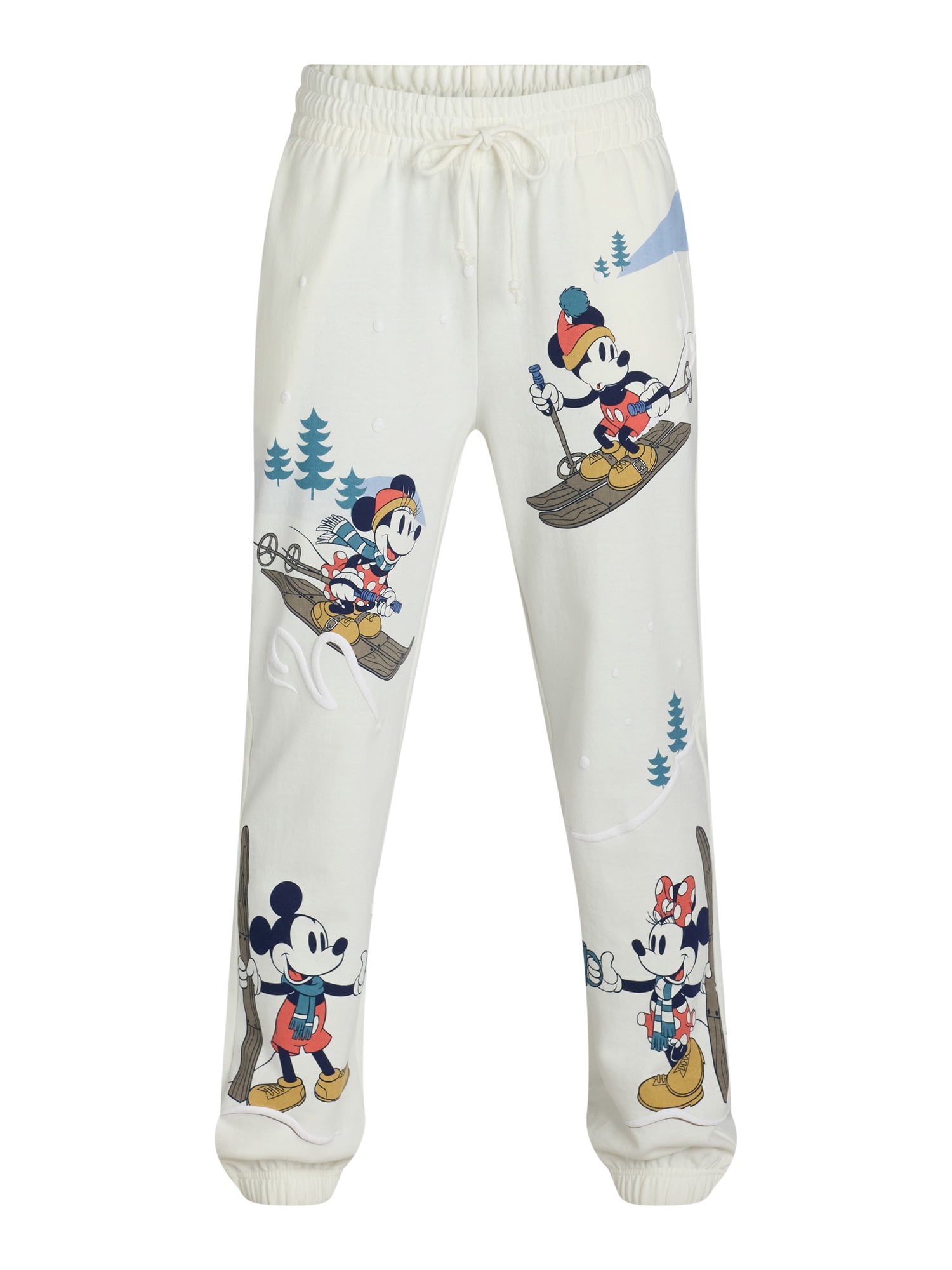 Disney Mickey Mouse Women's Winter Graphic Joggers