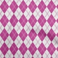 thumbnail image 1 of oneOone Cotton Poplin Purple Fabric Check Argyle Fabric For Sewing Printed Craft Fabric By The Yard 42 Inch Wide, 1 of 5