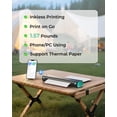 thumbnail image 4 of Phomemo Portable Printers Wireless for Travel - Bluetooth Thermal Printer Supports 8.5" X 11" Letter, Inkless Printer Compatible, 4 of 8