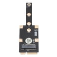 thumbnail image 1 of Card M.2 NGFF NVME SSD Adapter Mini PCIE To M.2 M Key Converter Adapter For 2230 2242 2260 2280 M.2 SSD, 1 of 8