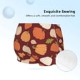 thumbnail image 2 of Pofeuu Happy Thanksgiving Day Print Soft Cotton Girls Boyshort panties Toddler Underwear-X-Large, 2 of 5