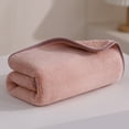 thumbnail image 3 of Nvzi Coral Fleece Towel Set of 2, Blue ,Coral Velvet -13.78x29.53in(35x75cm) Soft Towels with Strong Water Absorption, Soft & Skin-Friendly Towels,Ideal for Bath,Face Washing & Daily Use​, 3 of 4