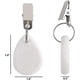 thumbnail image 2 of 12 Piece Table Cloth Weights, Marble Stone Table Cloth Weights Indoor Outdoor, Teardrop Heavy Duty Table Cover Holder Hanger With Metal Clips For Pati, 2 of 5