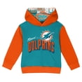 thumbnail image 2 of Toddler Miami Dolphins Coin Toss Pullover Fleece Hoodie & Pants Set, 2 of 5
