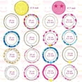 thumbnail image 3 of Miommo Stretchy Bead Charm Bracelet Set for Women & Girls, 7PCS Adjustable Cute Stacking Bracelets with Smiley Face Heart Star Beads for Kids Teens Friendship Gifts, White, 3 of 7