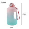 thumbnail image 2 of Water Bottle, Sports Water Jug ，to Ensure You Drink Enough Water Throughout The Day, 2 of 5