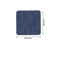 thumbnail image 3 of Iron-on Repair Patch ,Denim Patches for Jeans Kit ,Multi-purpose Cotton Assorted Shades of Blue Black Repair Decorating Kit 5 Pieces,Home Sewing Tool Accessories, 2.95''x2.95''(Blue1), 3 of 8