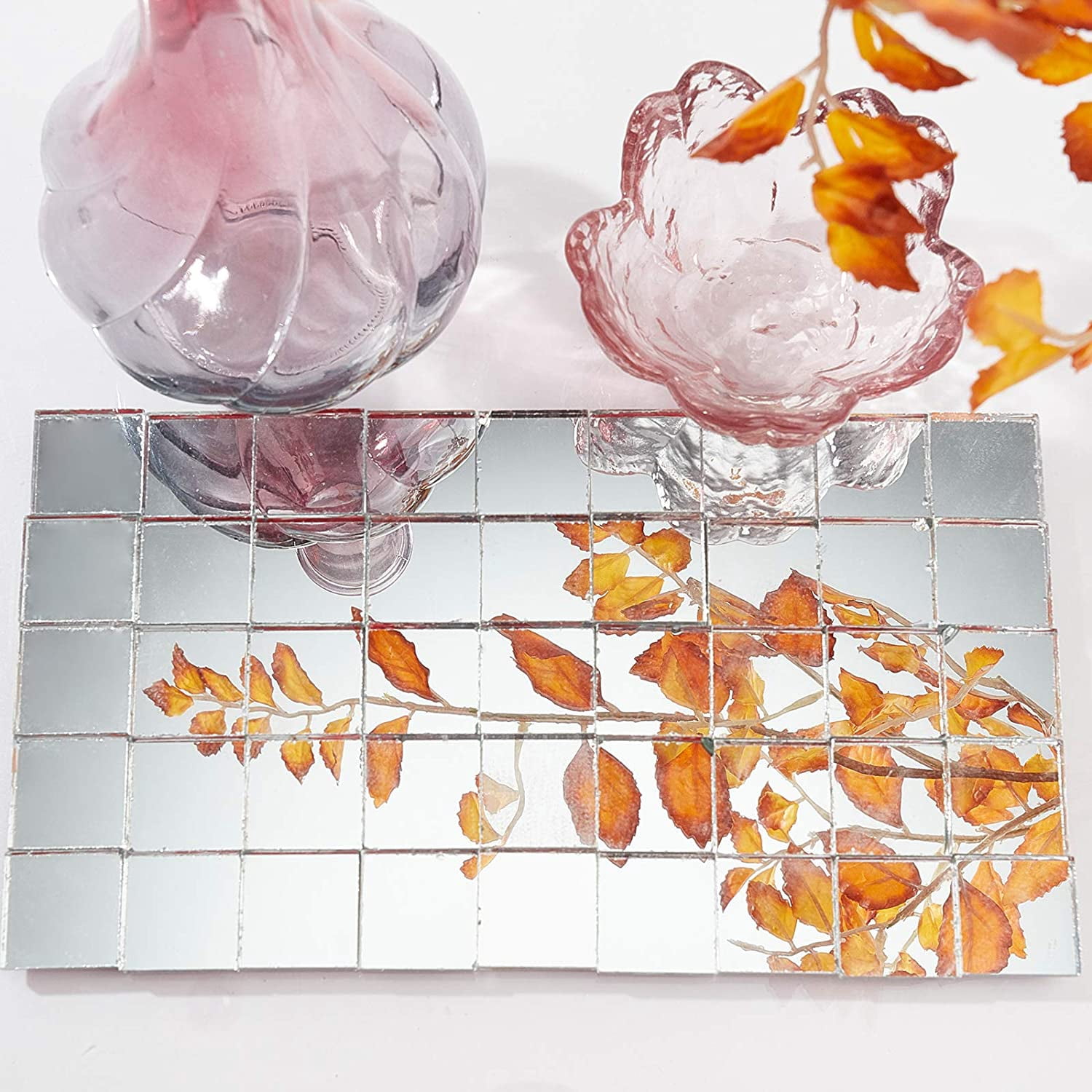 150 Pièces Mosaïque Miroir En Forme De Larme - Décor DIY Mur, Meuble, Art - Taille 12x25mm