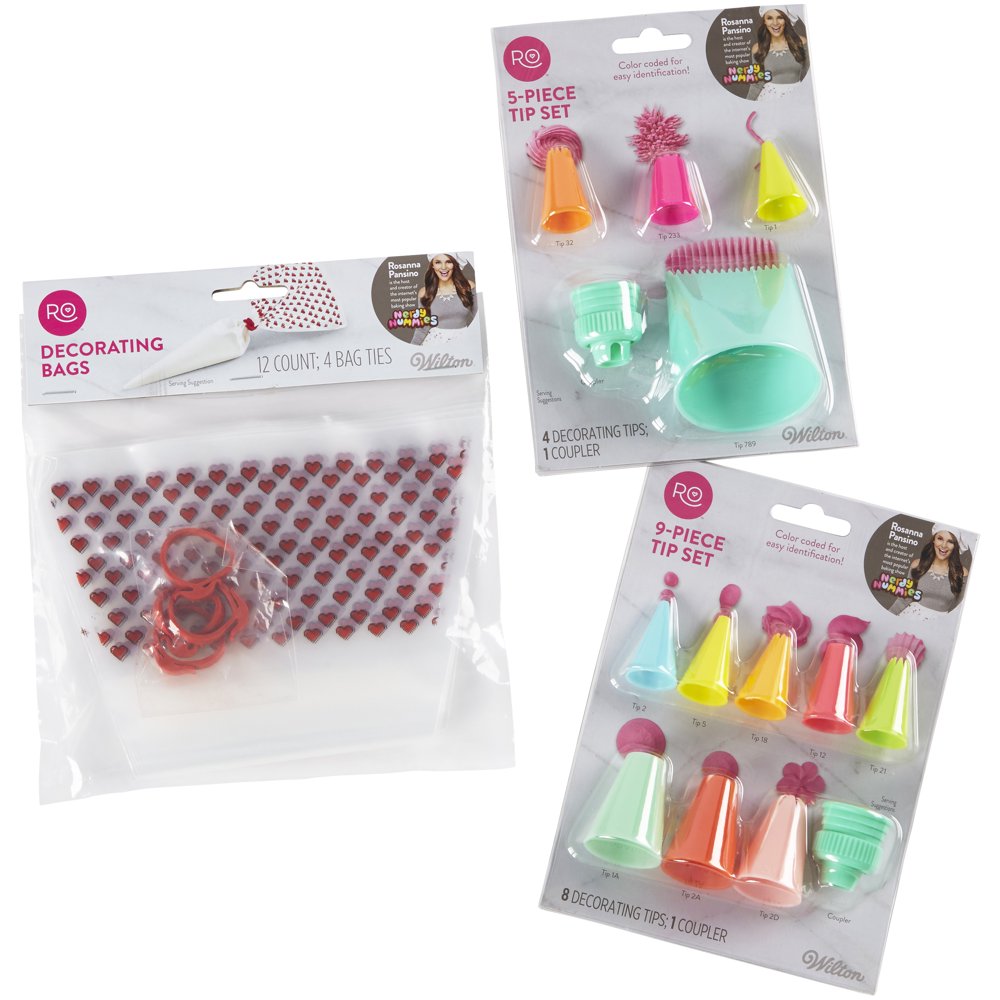 Wilton Rosanna Pansino Beginner Cake Decorating Set