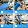 thumbnail image 4 of High-Quality Extension Wrench Set, Includes 1/2", 1/4", and 3/8" Sockets, Multi-purpose Tool for Tight Space Applications, 4 of 7