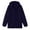 Navy, variant on Children Boys Girls Full-Zip Polar Fleece Hooded Jacket Kids School Uniform Outwear Jackets Hardshell Jacket Fleece Inner Bladder(Blue,11-12 Years)