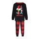 thumbnail image 3 of Pijamas Navideñas Conjunto de pijama de 2 piezas Traje diario con cintura elástica y estampado informal familiar Kuymtek Negro*T 2-3 años*niño Única para Unisex, 3 of 9
