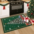 thumbnail image 2 of BLEUM CADE Christmas Tree Area Rugs 2x3 Door Mat, Non Slip Washable Entryway Rug Outdoor Indoor Welcome Mat for Entrance,Green, 2 of 8
