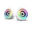 thumbnail image 1 of 3.5mm SADA Home Speaker Set Desktop PC Computer Speakers 3.5mm Wired Laptop Speakers USB Powered Sound Box with RGB Atmospheric Lights, 1 of 7