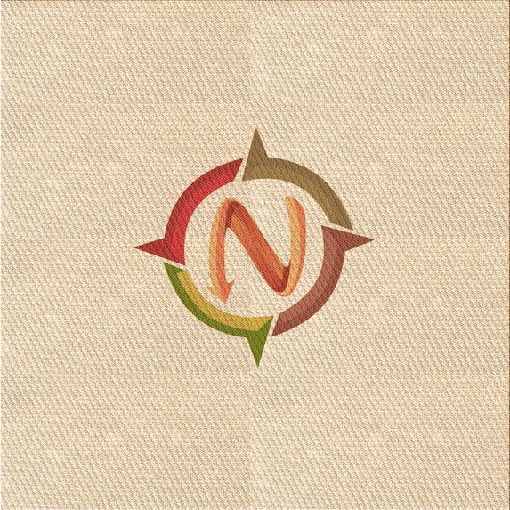 Ahgly Company Indoor Square Patterned Moccasin Beige Area Rugs, 7' Square