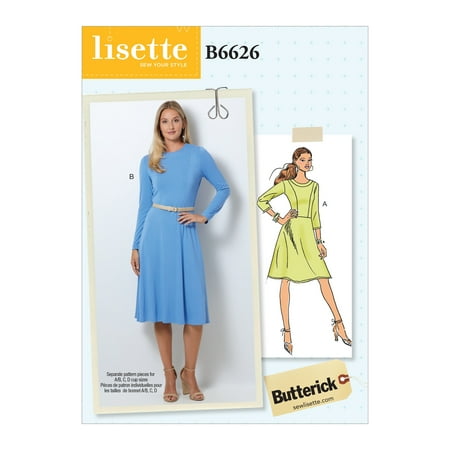 - Butterick Pattern Misses'/Misses' Petite Dress Sizes 14-16-18-20-22
