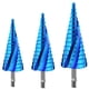 thumbnail image 1 of Juego de Brocas Escalonadas VentDepot BlueBroc 3pzs No.4 al 122032 Azul Acero, 1 of 1