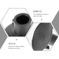 thumbnail image 3 of SEWACC 4Pcs Shower Chair Leg Caps Rubber Black With Durability Enhancement, 3 of 8