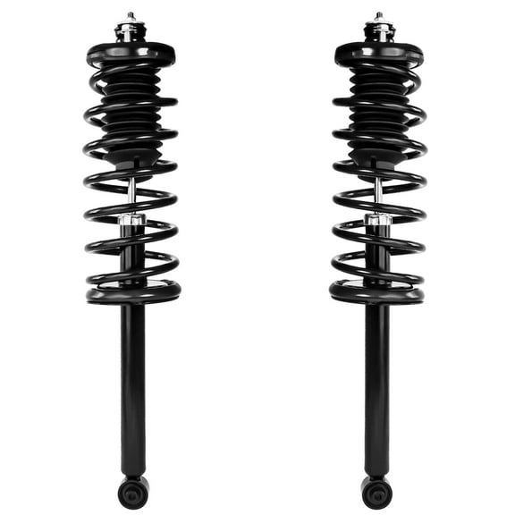 Detroit Axle - Rear Complete Struts w/Coil Spring Assembly Replacement for 1998-2002 Honda Accord