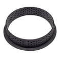 thumbnail image 1 of 2 uds anillos redondos para tarta, torre inferior para tarta, molde para anillos, anillos para tarta perforados antiadherentes para queso Mousse (redondo negro), 1 of 5