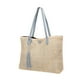 thumbnail image 4 of Bolso de hombro para mujer, tejido de paja, ideal para viajes, trabajo, vacaciones y fiestas de primavera. azul, 4 of 9