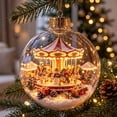 thumbnail image 5 of JHRGJIO Christmas Snow Ornaments, Holiday Decoration Accent, Winter Home Display for Tree Mantel Tabletop Christmas Decorations Winter Decor Sparkle Glitter, 5 of 7