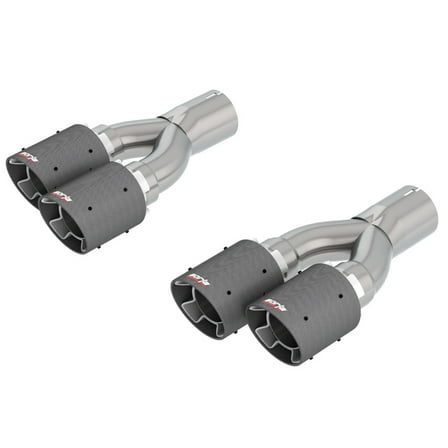 Borla 60673CF Exhaust Tip Fits 18-21 Grand Cherokee (WK2) Fits select: 2018 ,2020 JEEP GRAND CHEROKEE TRACKHAWK