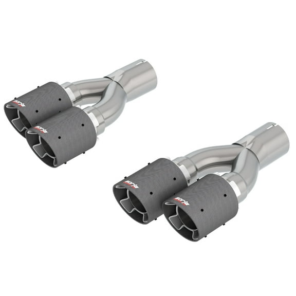 Borla 60673CF Exhaust Tip Fits 18-21 Grand Cherokee (WK2) Fits select: 2018 ,2020 JEEP GRAND CHEROKEE TRACKHAWK