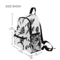 thumbnail image 3 of FORMRS School Backpack with Front Zippered Pocket 12" Student Travel Daypack, Football Player Pattern, 3 of 6