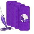 thumbnail image 2 of Reusable Power Mop Refill Pads for Power Mop Kit - Pads Refills for Floor Cleaning 4Pcs, 2 of 5