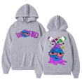 thumbnail image 1 of Sudadera Con Capucha Con Estampado De Rapper Jucie World Par, 1 of 8