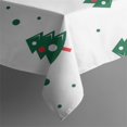thumbnail image 5 of Meery Christmas Rectangle Table Cloth Christmas Trees Tableclothes 60x102inch Polyester Waterproof and Reusable Table Covers for Dining Table Buffet Parties and Camping, 5 of 5