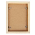 TUMALL Rustic Wood Frame Photo Holder Hanging Picture Collage Board for