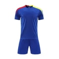 thumbnail image 4 of Linfrsh Boys Athletic Sets Boys Active Shorts Set - 2 Piece T-Shirt and Performance Gym Shorts - Activewear Clothing Set for Boys(Blue,11-12 Years), 4 of 4