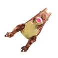 thumbnail image 1 of Sonducket de dinosaurio de gran capacidad de algodón, libros de viaje y tableta, muñeca, bolsa de felpa, teléfono de habitación amplia Mochilas Marrón, 1 of 6