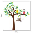 thumbnail image 5 of Calcomanía adhesiva de pared LIUXGMXG de Búhos lindos en árbol verde grande, 5 of 5