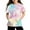 CD04-Light pink, variant on Lumtrix Girls Summer T Shirts Kids Casual Crewneck Short Sleeve Tie Dye Loose Fit Tee Tops with Pocket 3-14 Years Light Purple 110