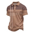thumbnail image 6 of Axiiglly Golf Shirts for Men Short Sleeve Collared Button Loose Fit Breathable Summer Shirts for Big & Tall, S-5XL, 6 of 6
