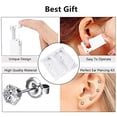 thumbnail image 4 of Ear Piercing Kit  4 Packs Self Ear Piercing Gun, Disposable Ear Pearcings Kit with 5mm Silver Earring Studs Safety Ear Piercing Gun Kit Tool, 4 of 5