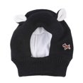 thumbnail image 1 of Billuyoard Gorros para niños bonitos para un cómodo en climas fríos, gorro cálido con calavera para niños, gorro de invierno para niños Ropa para mascotas negro, 1 of 6