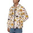 thumbnail image 3 of Naloa Thanksgiving Men’s Hoodies, Zip up Hoodie, Sweatshirts,Hoodies for Men Sizes S-3XL-Small, 3 of 5