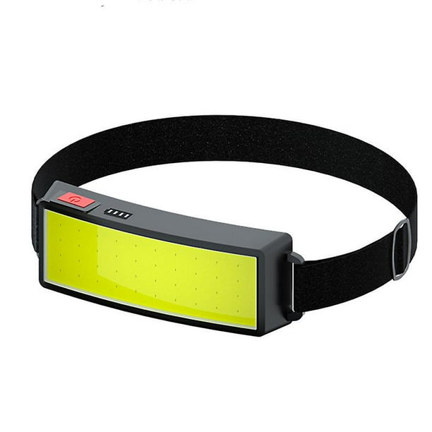 Linterna frontal Cob Led, potente linterna frontal recargable por USB, linterna frontal impermeable 2000 lúmenes 2 piezas, luz de trabajo para casco, para acampar, mantenimiento de automóviles y estafa ShuxiuWang 8390605834714