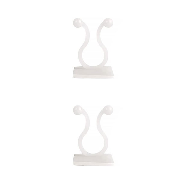 Moyic Accesorio para plantas, sujetador autoadhesivo para escalada en pared, ganchos de soporte de vid atados, Clips de fijación de jardinería para Pequeña 2piezas Moyic CBP209042