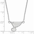 thumbnail image 2 of LogoArt NHL St. Louis Blues Sterling Silver Small Pendant with Necklace, 2 of 5