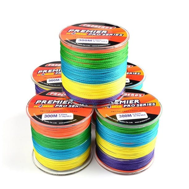 Super Strong PE Braided Sea Freshwater Fishing Line 4 Strands Wire