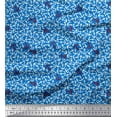 thumbnail image 1 of Soimoi Rayon Fabric Anchor Hook Nautical Print Fabric by Yard 42 Inch Wide, 1 of 3